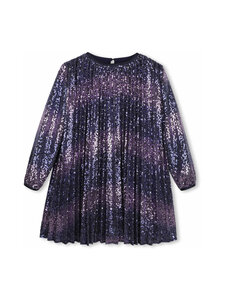 Billieblush - Pleated-paljettimekko - 85T NAVY | Stockmann