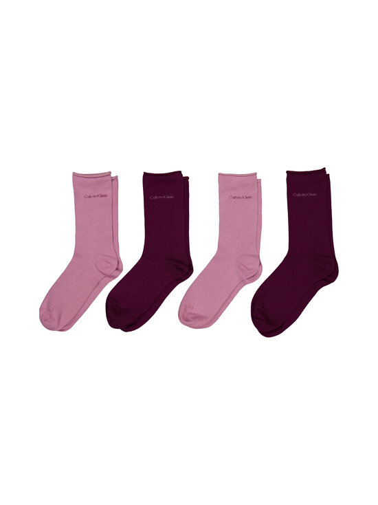 Calvin Klein - Classic-sukat 4-pack - 002 VINTAGE PLUM | Stockmann - photo 2