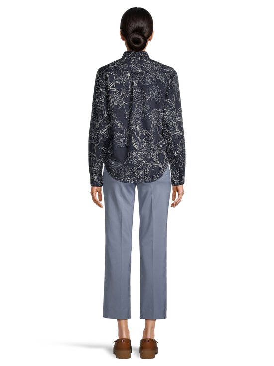 GANT - Regular Cotton Voile -kukkakuvioitu paita - 433 EVENING BLUE | Stockmann - photo 3