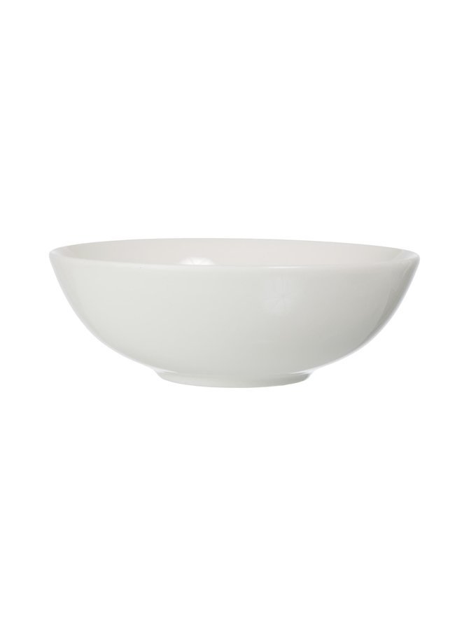 White deep plate 16 cm