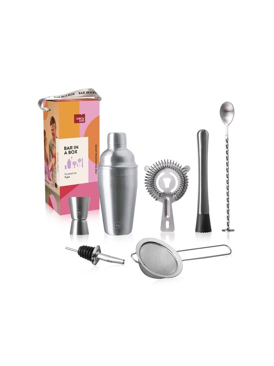 Vacuvin - Cocktail Lover Giftbox - cocktailsetti 7-osainen - STEEL | Stockmann - photo 2