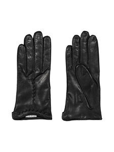 Sauso - Marianna leather gloves - BLACK/BLACK PEARLS | Stockmann