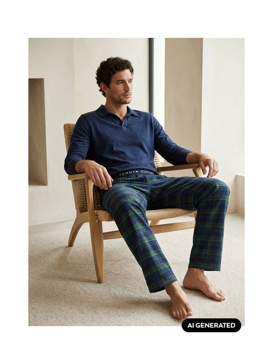 Tommy Hilfiger - Flanellist pidžaamapüksid - 0MU BUFFALO CHECK EVERGREEN | Stockmann - photo 2