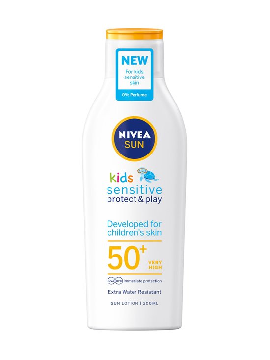 Sun Kids Sensitive Protect Play Sun Lotion SPF 50+ -aurinkosuojavoide 200 ml