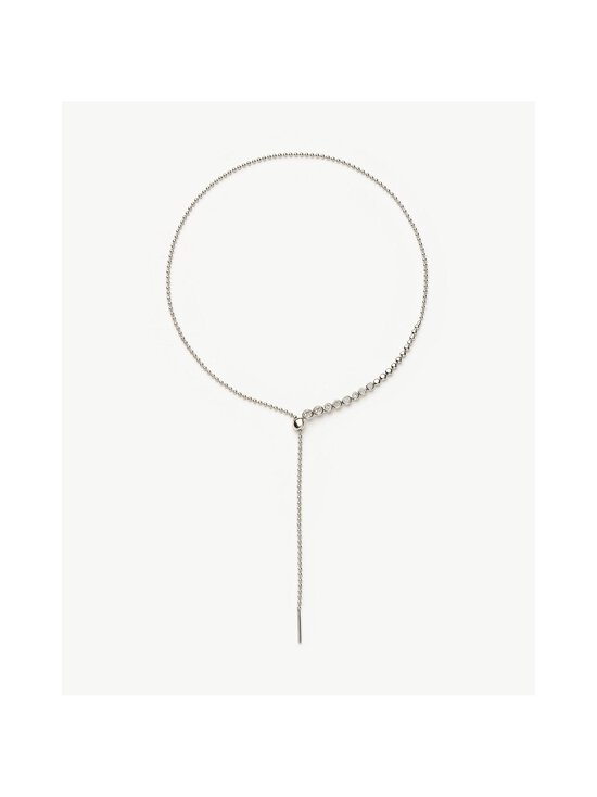 MISSOMA - Beaded Stone Slider Lariat -kaulakoru - SILVER - photo 2 MISSOMA - Beaded Stone Slider Lariat -kaulakoru - SILVER | Stockmann - photo 2