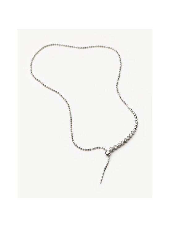 MISSOMA - Beaded Stone Slider Lariat -kaulakoru - SILVER - photo 3 MISSOMA - Beaded Stone Slider Lariat -kaulakoru - SILVER | Stockmann - photo 3
