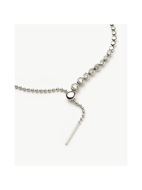 MISSOMA - Beaded Stone Slider Lariat -kaulakoru - SILVER - photo 4 MISSOMA - Beaded Stone Slider Lariat -kaulakoru - SILVER | Stockmann - photo 4