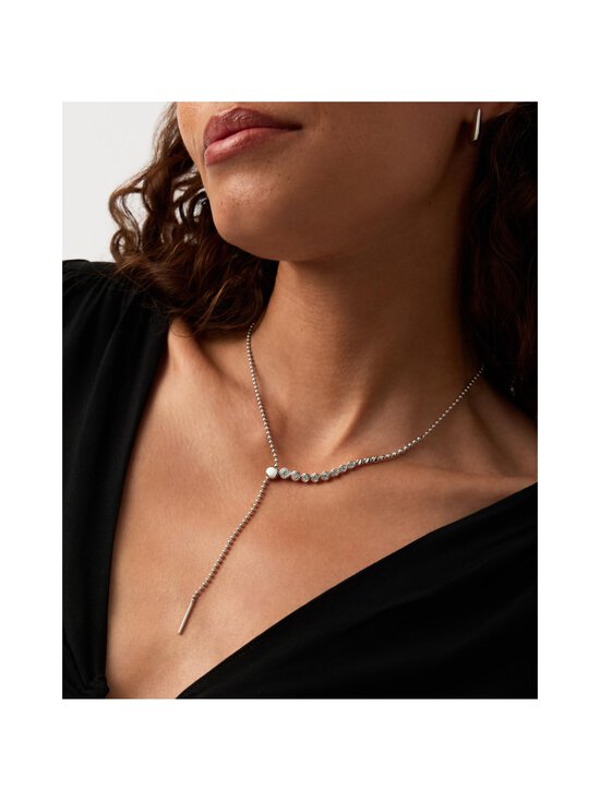 MISSOMA - Beaded Stone Slider Lariat -kaulakoru - SILVER - photo 5 MISSOMA - Beaded Stone Slider Lariat -kaulakoru - SILVER | Stockmann - photo 5