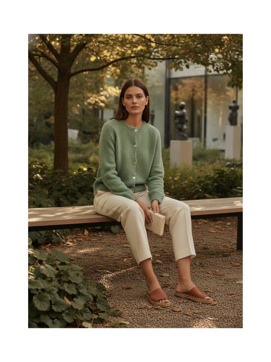 AMERICANDREAMS - Susan Alpaca -neuletakki - DUSTY GREEN | Stockmann - photo 3