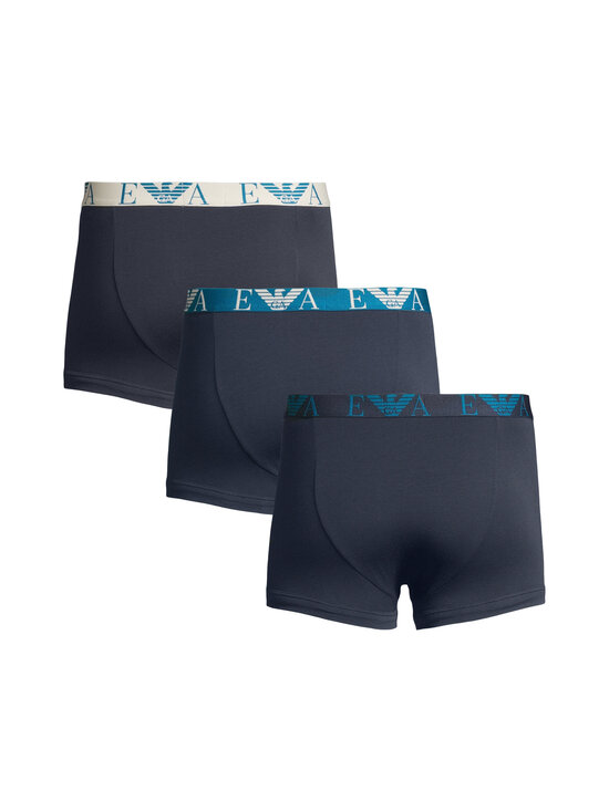Emporio Armani - Bokserialushousut 3-pack - MB139 BLU/BLU/BLU | Stockmann - photo 2