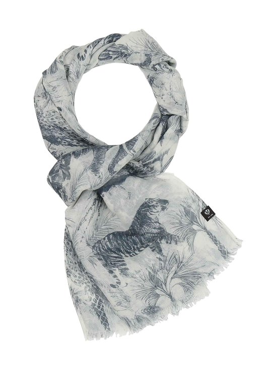 Fraas - Tiger-huivi 50 x 180 cm - 987 BLACK-WHITE | Stockmann - photo 2
