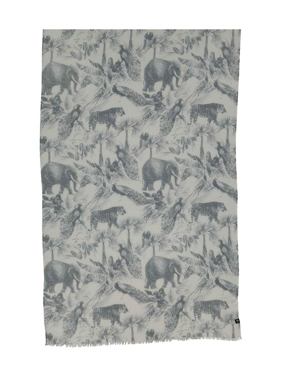 Fraas - Tiger-huivi 50 x 180 cm - 987 BLACK-WHITE | Stockmann - photo 3
