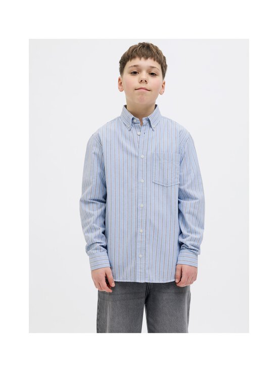 JACK & JONES junior - JorTheo Boxy Oxford -kauluspaita - CASHMERE BLUE STRIPES:STRIPES - photo 2 JACK & JONES junior - JorTheo Boxy Oxford -kauluspaita - CASHMERE BLUE STRIPES:STRIPES | Stockmann - photo 2