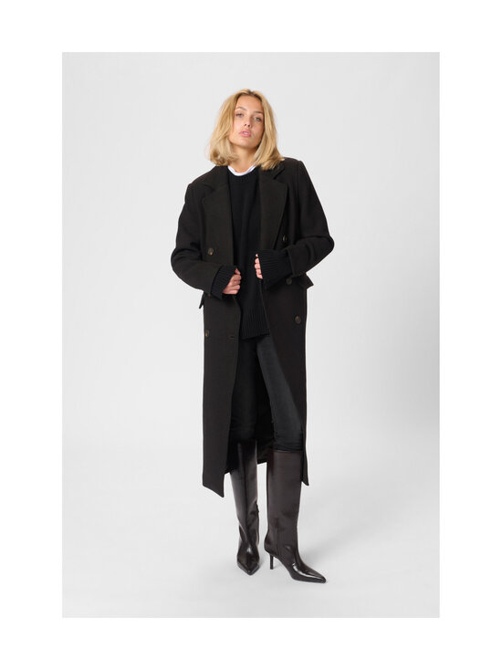 MY ESSENTIAL WARDROBE - FrannieMW vilnas mētelis - 130 ESPRESSO MELANGE | Stockmann - photo 6