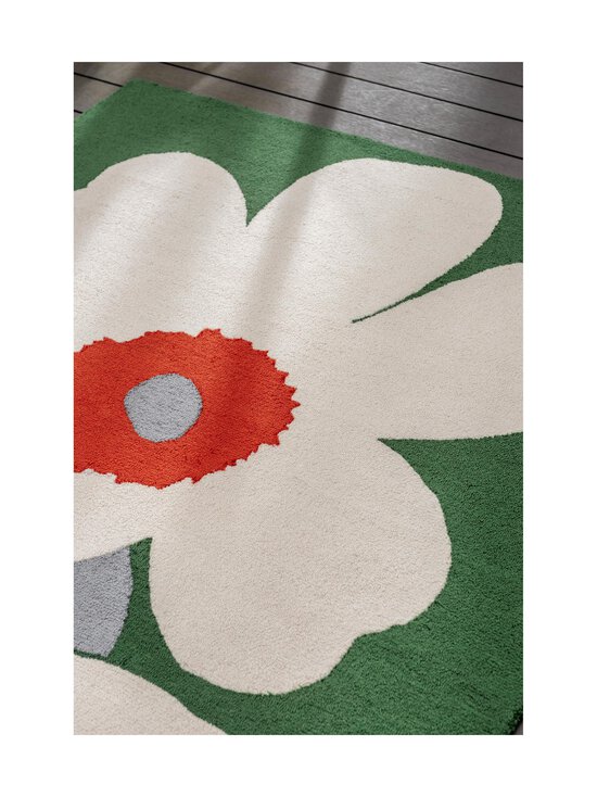 Marimekko - Unikko 60th Anniversary -matto - 433007 GREEN | Stockmann - photo 6