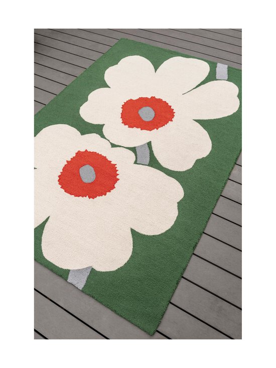 Marimekko - Unikko 60th Anniversary -matto - 433007 GREEN | Stockmann - photo 8