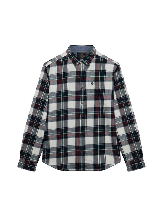 Superdry - Cotton Lumberjack Peyton Check -kauluspaita - L8K SKYLAR CHECK WHITE | Stockmann - photo 1
