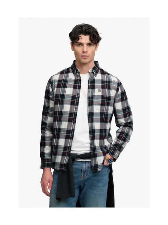 Superdry - Cotton Lumberjack Peyton Check -kauluspaita - L8K SKYLAR CHECK WHITE | Stockmann - photo 2