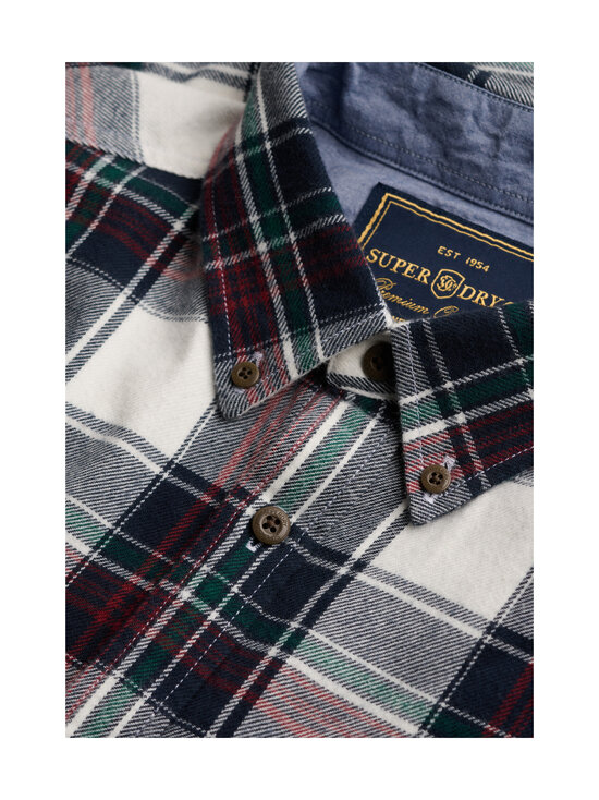 Superdry - Cotton Lumberjack Peyton Check -kauluspaita - L8K SKYLAR CHECK WHITE | Stockmann - photo 4