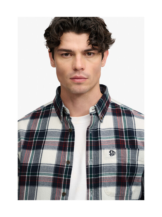 Superdry - Cotton Lumberjack Peyton Check -kauluspaita - L8K SKYLAR CHECK WHITE | Stockmann - photo 5
