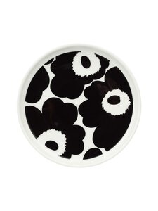 Marimekko - Unikko-lautanen 13,5 cm - BLACK, WHITE | Stockmann