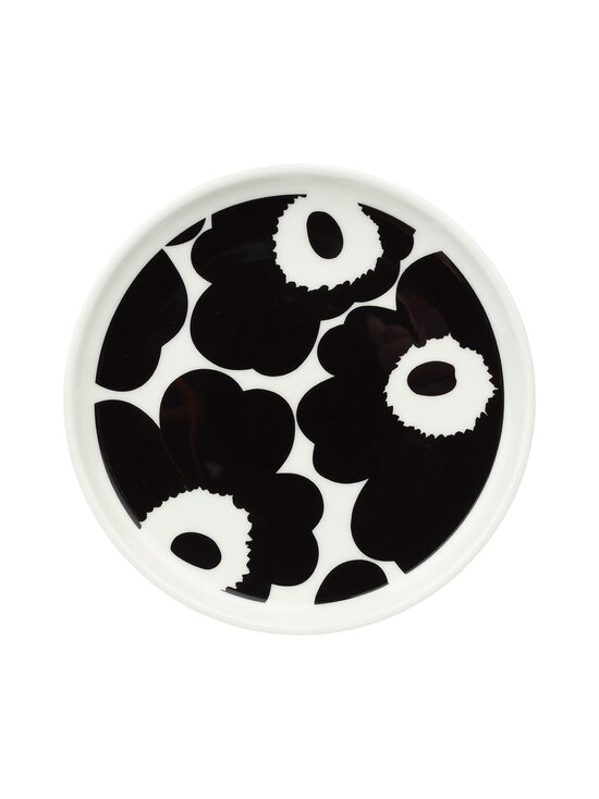 Marimekko - Unikko-lautanen 13,5 cm - BLACK, WHITE | Stockmann - photo 1