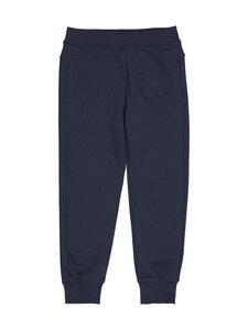Lindex - Joggers- collegehousut harjatulla sisäpinnalla - 2521 DARK NAVY | Stockmann