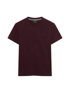 Superdry - Essential Serif Logo t-paita - O5S TAWNY PORT MARL/PORT | Stockmann