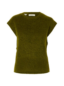 Selected - SlfMira-neuleliivi - AVOCADO DETAIL:BLACK CORE | Stockmann