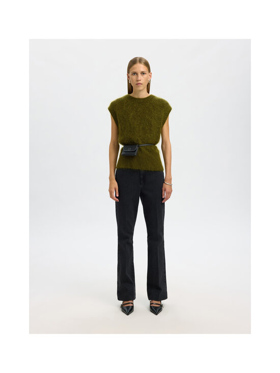 Selected - SlfMira-neuleliivi - AVOCADO DETAIL:BLACK CORE | Stockmann - photo 5