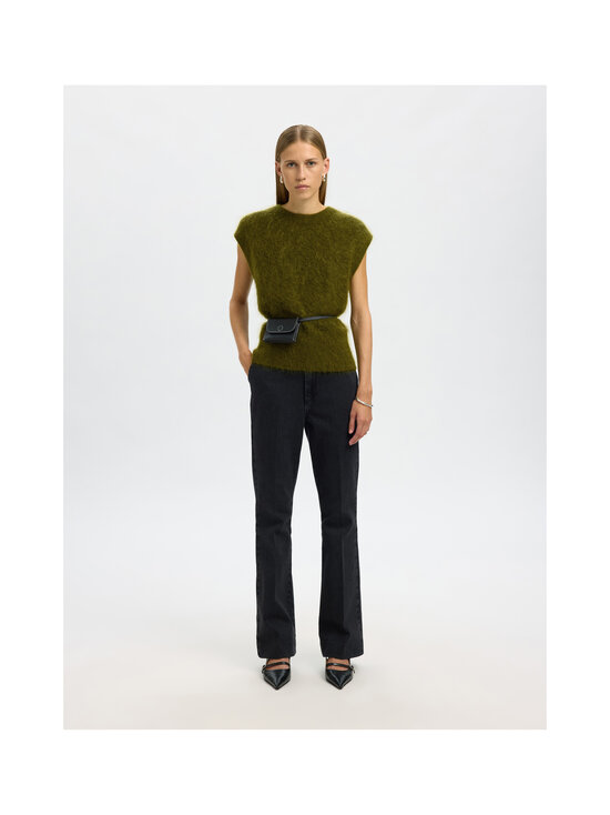 Selected - SlfMira-neuleliivi - AVOCADO DETAIL:BLACK CORE | Stockmann - photo 6