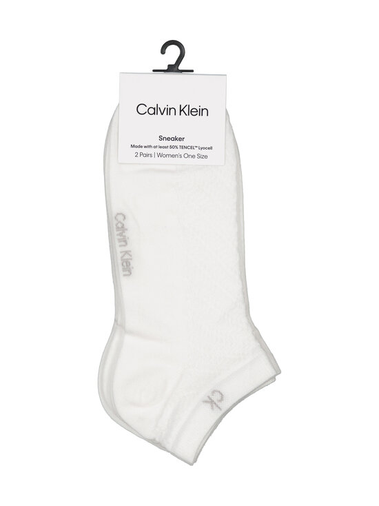 Calvin Klein - Sneaker Structure -sukat 2-pack - 001 WHITE | Stockmann - photo 3