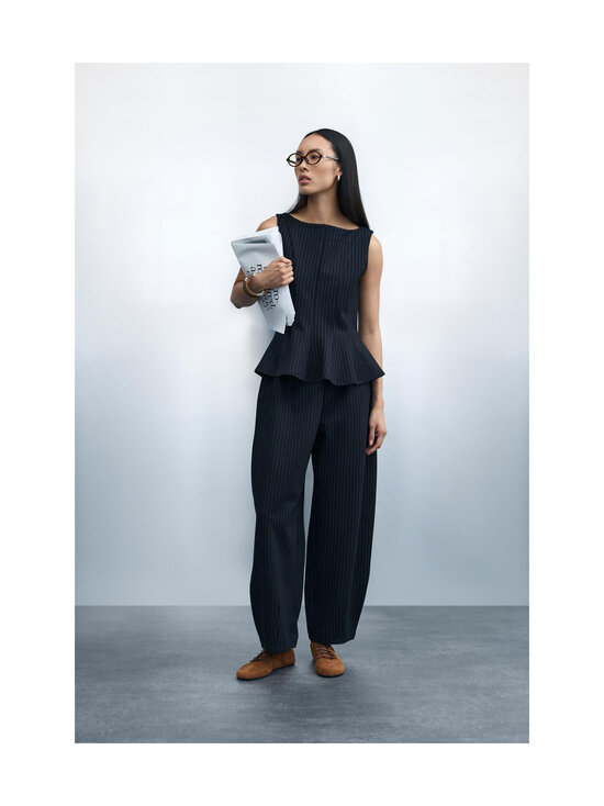 Vila - Platas bikses - BLACK BEAUTY DETAIL:PINSTRIPE | Stockmann - photo 3