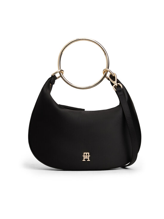 Tommy Hilfiger - Bright Bracelet Hobo Satin -käsilaukku - BDS BLACK | Stockmann - photo 1