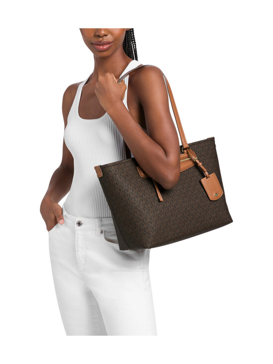 Michael Michael Kors - Kott Jet Set Travel Medium Tote - 252 BRN/ACORN | Stockmann - photo 3