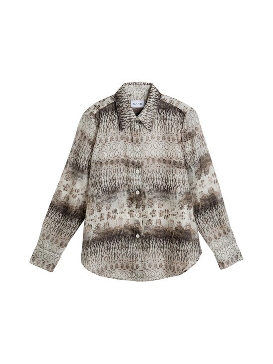 SAND Copenhagen - Latia-silkkipaitapusero - 270 BROWN | Stockmann - photo 1