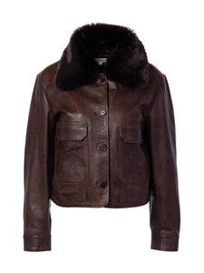 JcSophie - Pure-nahkatakki - 812 ANTIQUE BROWN | Stockmann
