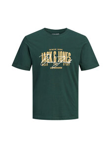 JACK & JONES junior - JjAero Crew Neck T-krekls - SCARAB DETAIL:BIG PRINT | Stockmann