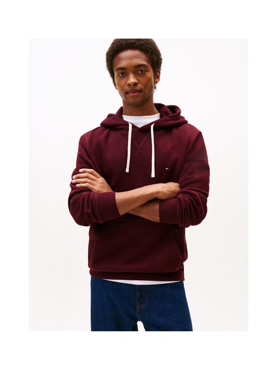 Tommy Hilfiger - Ess Seasonal Fleece džemperis ar kapuci - XIH DEEP BURGUNDY | Stockmann - photo 4