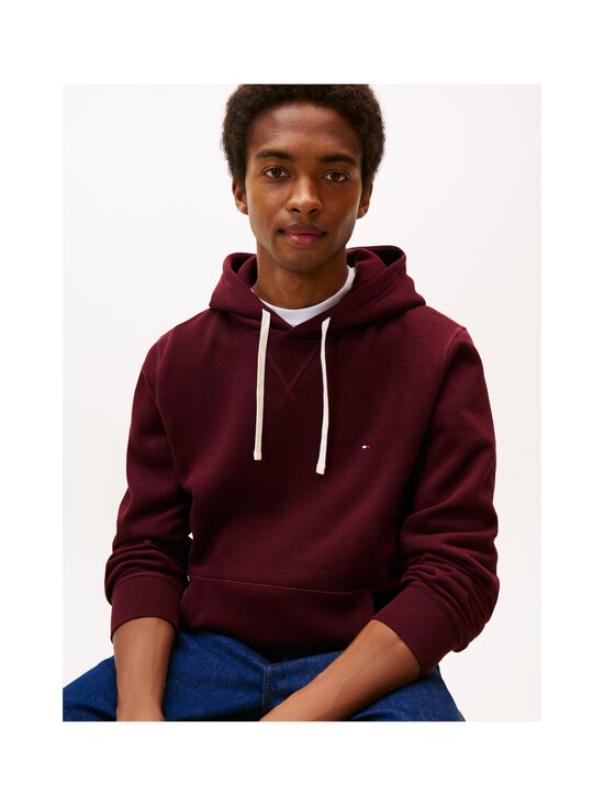 Tommy Hilfiger - Ess Seasonal Fleece džemperis ar kapuci - XIH DEEP BURGUNDY | Stockmann - photo 5