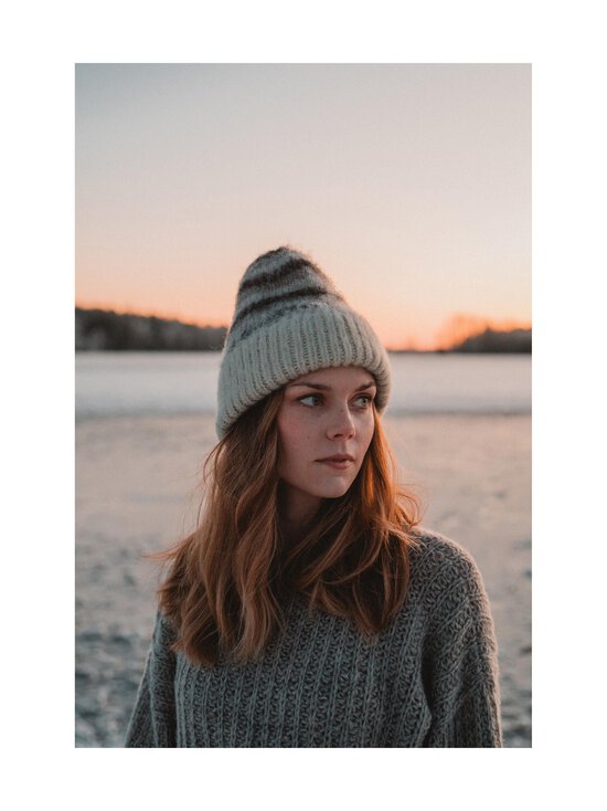 Myssyfarmi - Talvi Värinä -villapipo - TALVI WHITE, GREY, BLACK | Stockmann - photo 3