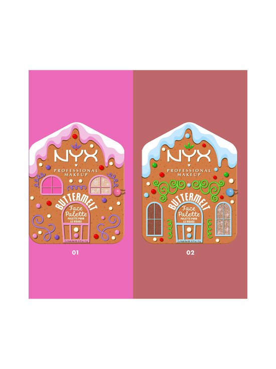 NYX Professional Makeup - Buttermelt Face Palette -meikkipaletti 78,4 g - NOCOL | Stockmann - photo 9