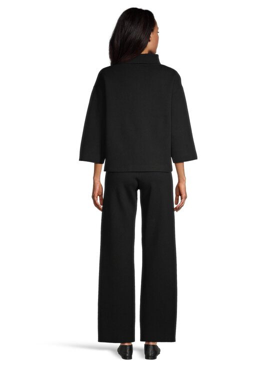 NOOM - Eloise Wide Leg -neulehousut - BLACK | Stockmann - photo 4