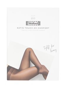 Wolford - Satin Touch Comfort 20 den -sukkahousut, 3-pack - 7005 BLACK | Stockmann