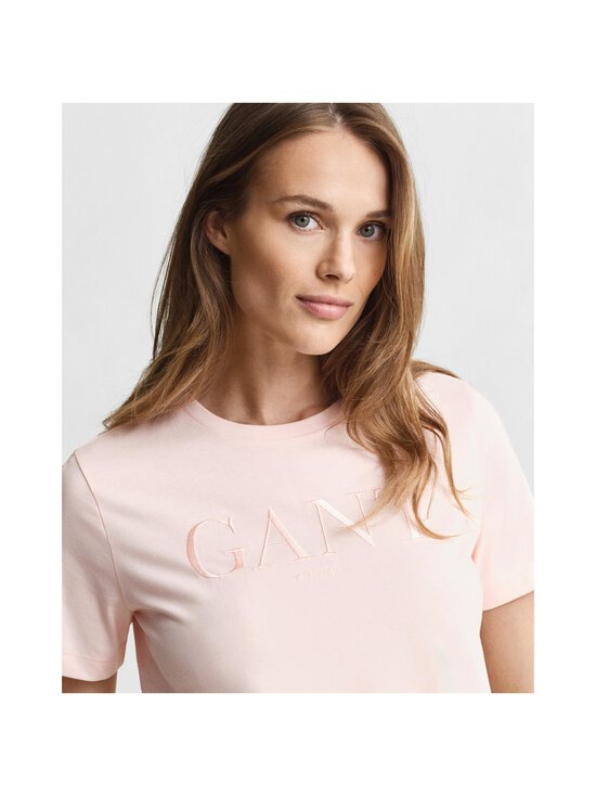GANT - Tonal Graphic t-krekls - 647 APRICOT PINK | Stockmann - photo 4