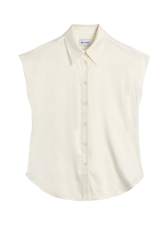 SAND Copenhagen - Latia French Sleeve tops - 001 PURE WHITE | Stockmann - photo 1