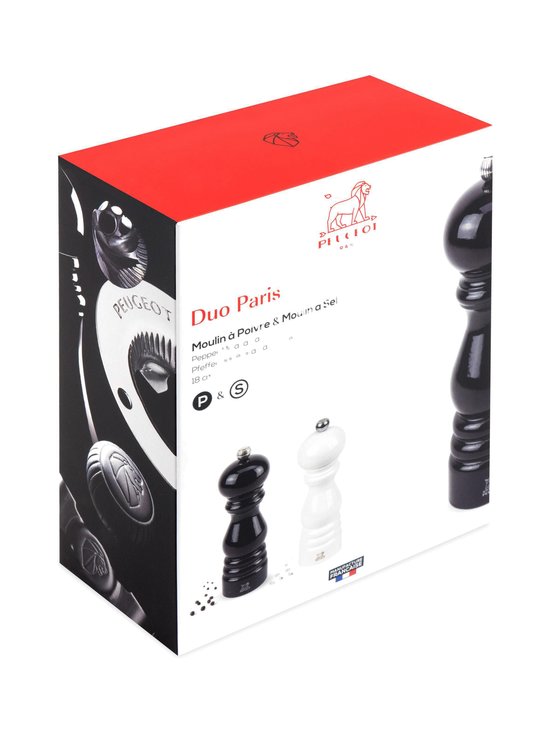Peugeot - Paris Duo -maustemyllypakkaus 18 cm - BLACKWHITE | Stockmann - photo 4