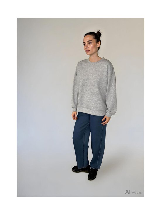 Vila - ViReflect Oversoze -collegepaita - LIGHT GREY MELANGE - photo 3 Vila - ViReflect Oversoze -collegepaita - LIGHT GREY MELANGE | Stockmann - photo 3