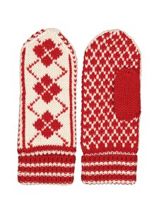 A+more - Noelie-lapaset fleecevuorella - RED COMBO | Stockmann