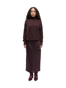 Samsoe Samsoe - Saagneta Long svārki - 191619TCX FUDGE | Stockmann